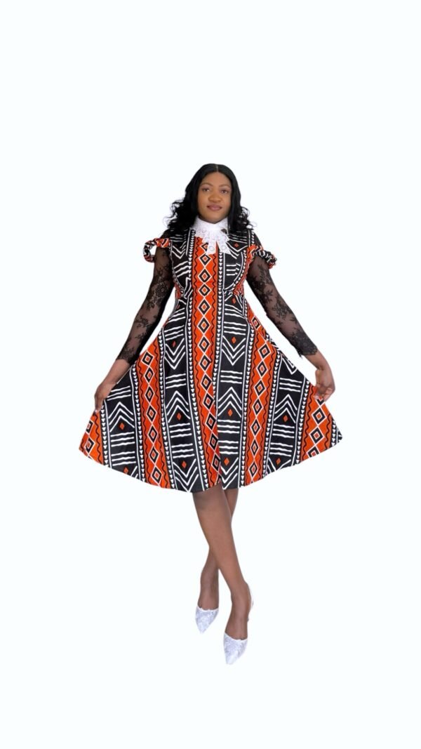 The Serenity Ankara Midi with Collar